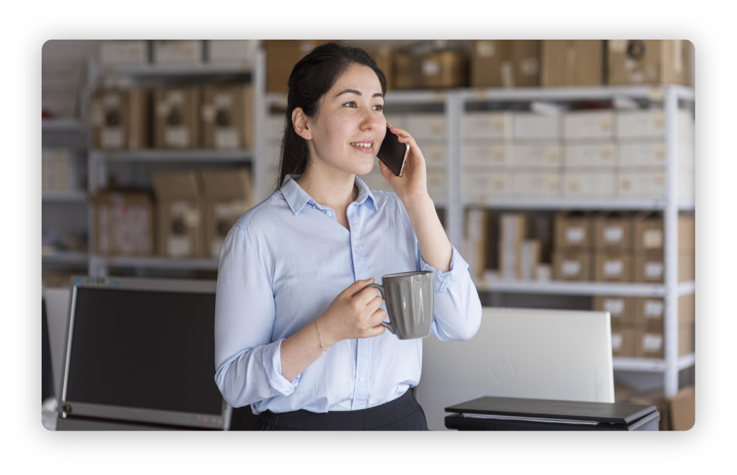 business-woman-discussing-over-phone